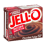 Jell-o Pudding & Pie Filling Instant Chocolate Fudge Left Picture